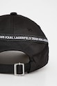 Akcesoria Karl Lagerfeld Jeans czapka z daszkiem A2W33026 czarny