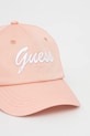 Bavlnená šiltovka Guess V5GZ00.WFKN0 oranžová SS25