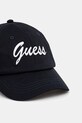 Bavlněná baseballová čepice Guess V5GZ00.WFKN0 námořnická modř SS25