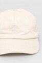 Bavlněná baseballová čepice Bally WHA020 béžová SS25