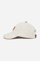 Karl Lagerfeld șapcă de baseball din bumbac bej A2W33009