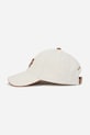 Bavlněná baseballová čepice Karl Lagerfeld béžová A2W33009