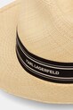 Karl Lagerfeld pălărie KL000176 bej SS25