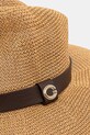Klobúk Guess FEDORA AW5287.NYL01 hnedá SS25