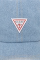 Guess șapcă de baseball din denim AW5288.COT01 albastru SS25