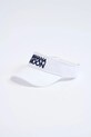 Banana Moon visiera in cotone Basiccap cotone bianco MAFFIN.BASICCAP