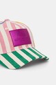 Kurt Geiger London czapka z daszkiem bawełniana SOUTHBANK 4419469609 multicolor SS25
