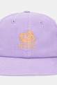 Rip Curl czapka z daszkiem bawełniana 04QWHE fioletowy SS25