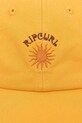 Accesorii Rip Curl șapcă de baseball din bumbac 04QWHE galben