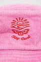 Вельветовий капелюх Rip Curl 05BWHE рожевий SS25