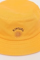 Bavlněný klobouk Rip Curl 06BWHE oranžová SS25