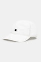 Памучна шапка с козирка Carhartt WIP Madison Logo Cap щампа бял I034606.00AXX