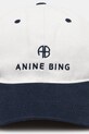 Anine Bing cotton baseball cap Jeremy Baseball Cap A.12.9084 white SS25