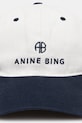 Anine Bing cotton baseball cap Jeremy Baseball Cap A.12.9084 white SS25
