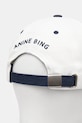 Accessories Anine Bing cotton baseball cap Jeremy Baseball Cap A.12.9084 white