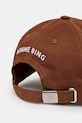 Akcesoria Anine Bing czapka z daszkiem bawełniana Jeremy Baseball Cap S.12.9084 brązowy