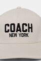 Coach șapcă de baseball din bumbac 29CAA55 bej SS25