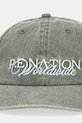 P.E Nation șapcă de baseball din bumbac New Heritage 252A113 verde SS25