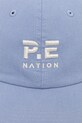 P.E Nation czapka z daszkiem bawełniana Heads Up 251A299 niebieski SS25