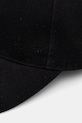 Filippa K șapcă de baseball din bumbac 31419.FK negru SS25