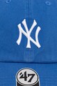 Sporty & Rich czapka z daszkiem Yankees Serif niebieski AC060623631BL68