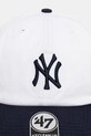 Sporty & Rich czapka z daszkiem Yankees Serif biały AC060623631WH50
