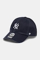 Sporty & Rich czapka z daszkiem Yankees Serif bawełna granatowy AC060623660BL106