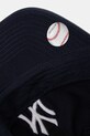 Akcesoria Sporty & Rich czapka z daszkiem Yankees Serif AC060623660BL106 granatowy