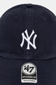 Sporty & Rich czapka z daszkiem Yankees Serif granatowy AC060623660BL106
