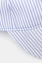 Fiorucci cotton baseball cap Striped Tie Ribbon W02SMAHA398CJ01BL07 blue SS25