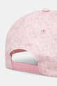 Dziewczynka Guess czapka z daszkiem bawełniana dziecięca J5RZ38.WO080.PPYA różowy