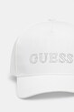 Detská bavlnená šiltovka Guess J5RZ40.WO08O.PPYA biela SS25