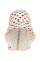 Konges Sløjd șapcă de baseball pentru copii MANUCA FRILL SUN HAT GRS KS102512 bej SS25