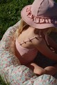 Konges Sløjd kapelusz dziecięcy FLEURI SWIM HAT różowy KS102630