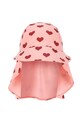 Konges Sløjd czapka z daszkiem dziecięca MANUCA FRILL SUN HAT GRS KS103286 różowy SS25