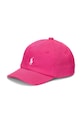 Polo Ralph Lauren czapka z daszkiem bawełniana dziecięca bawełna różowy 310785653001