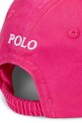 Lány Polo Ralph Lauren gyerek pamut baseball sapka 310785653001 rózsaszín