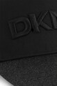 Дитяча бавовняна кепка Dkny чорний D62094