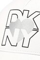 Dkny cappello con visiera in cotone bambini D62098 bianco SS25