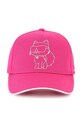 Karl Lagerfeld șapcă din bumbac pentru copii bumbac roz Z30389