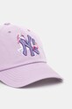 47 brand șapcă din bumbac pentru copii MLB New York Yankees B.CRITC17GWS.YX.KIDS violet SS25