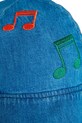 Дитяча бавовняна панама Mini Rodini Note блакитний 2526510360