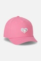 Coccodrillo șapcă bumbac roz WC5364203ALG