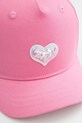 Coccodrillo șapcă WC5364203ALG roz SS25