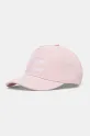 Elisabetta Franchi berretto da baseball in cotone cotone rosa EFCP025.C.CA010