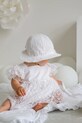 Детская хлопковая шляпа Jamiks FELIKSA FELIKSA.o.Na.g.JLH077.G белый