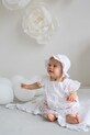 Jamiks pălărie din bumbac pentru copii MALIA MALIA.or.Na.gl.JLH083.G alb