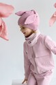 Детская хлопковая шапка Jamiks NORI розовый NORI.Nakr.glow.JWH106.G