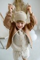 Детская хлопковая шапка Jamiks NORI хлопок бежевый NORI.Nakr.glow.JWH106.G