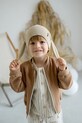 Детская хлопковая шапка Jamiks NORI NORI.Nakr.glow.JWH106.G бежевый